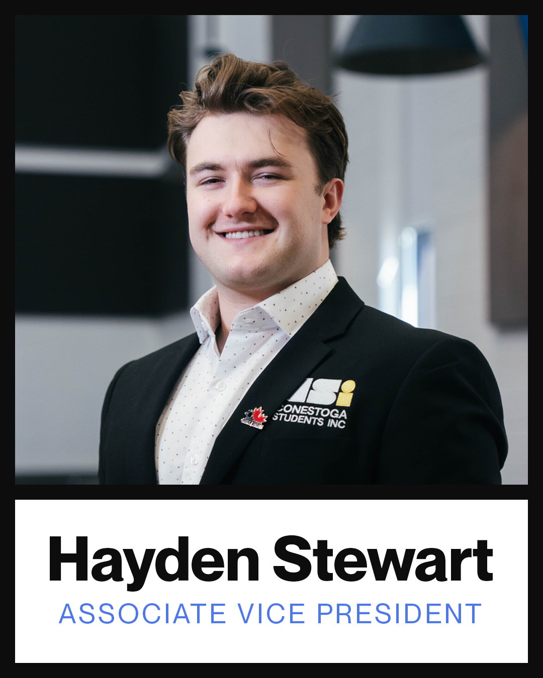 Hayden Stewart (CSI Associate Vice President)